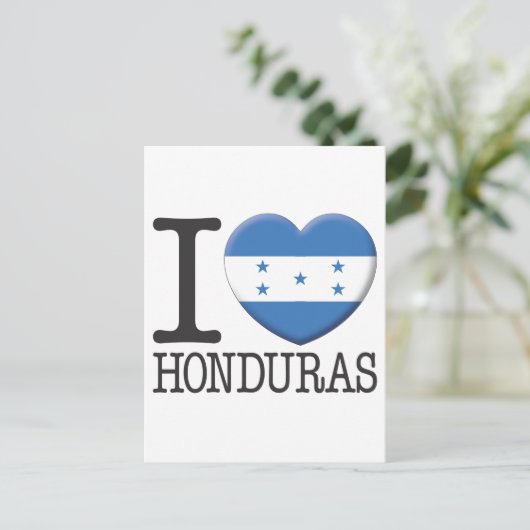 Honduras Briefkaart (Staand voorkant)