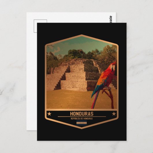 Honduras Briefkaart (Voorkant / Achterkant)