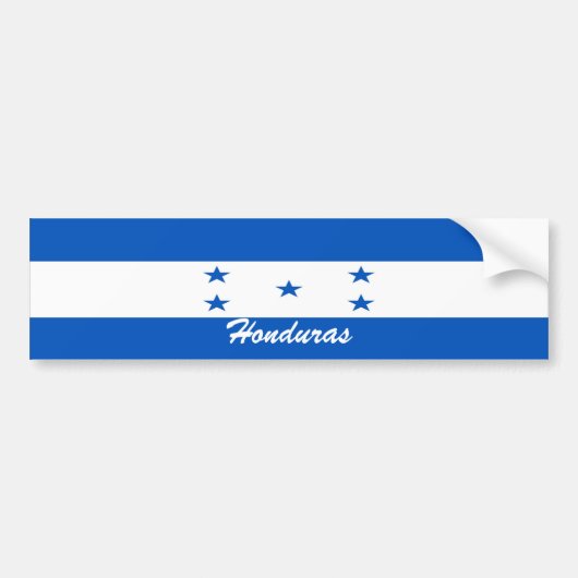 Honduras Bumpersticker (Voorkant)
