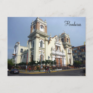 honduras cathedraal briefkaart