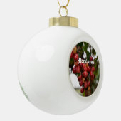 Honduras Coffee Beans Keramische Bal Ornament (Links)