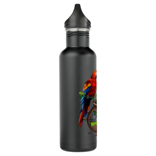 Honduras, Copan maya, loros Waterfles (Links)