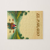  Honduras EL PARAISO Retro poster Legpuzzel (Horizontaal)