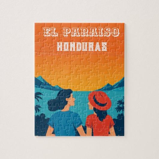  Honduras EL PARAISOtro poster Legpuzzel (Verticaal)