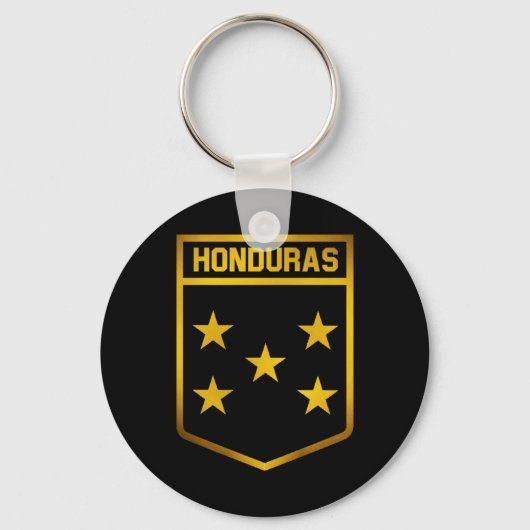 Honduras Emblem Sleutelhanger (Voorkant)