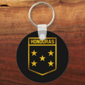 Honduras Emblem Sleutelhanger (Voorkant)