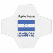 Honduras en Hondurese vlag met Jouw naam Voetbal B (Enkel)