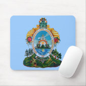honduras_escudo mousepad muismat (Met muis)