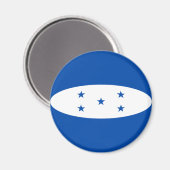 Honduras Fisheye Vlag Magneet (Voorkant / Achterkant)