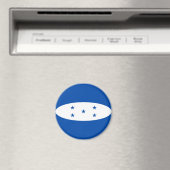 Honduras Fisheye Vlag Magneet (Insitu (Vaatwasser))