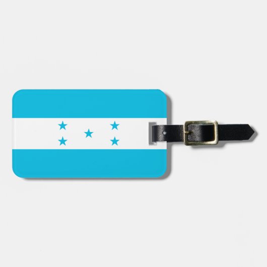 Honduras Flag Bagagelabel (Voorkant horizontaal)