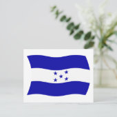 Honduras Flag Briefkaart (Staand voorkant)