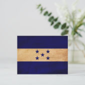 Honduras Flag Briefkaart (Staand voorkant)
