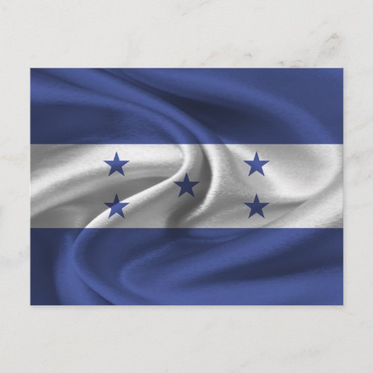 Honduras Flag Briefkaart (Voorkant)