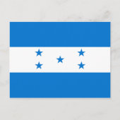 Honduras Flag Briefkaart (Voorkant)