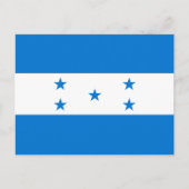 Honduras Flag Briefkaart (Voorkant)