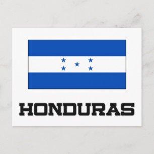 Honduras Flag Briefkaart