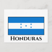 Honduras Flag Briefkaart (Voorkant)