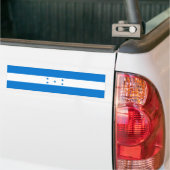 Honduras Flag Bumpersticker (Op Truck)