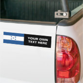 Honduras Flag Bumpersticker (Op Truck)