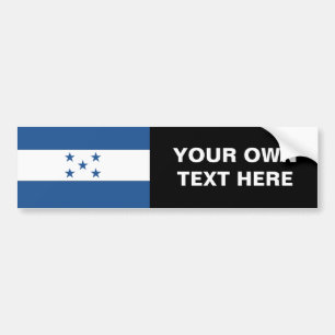 Honduras Flag Bumpersticker