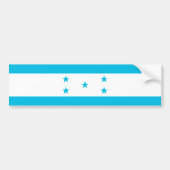 Honduras Flag Bumpersticker (Voorkant)