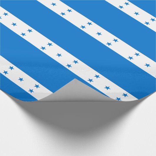 Honduras Flag Cadeaupapier (Hoek)