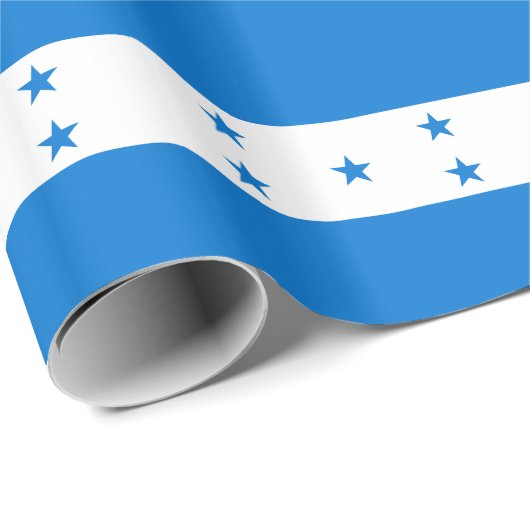 Honduras Flag Cadeaupapier (Rol Hoek)
