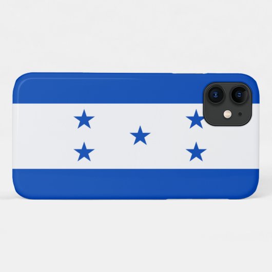Honduras Flag Case-Mate iPhone Case (Achterkant (horizontaal))