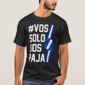 Honduras Flag Catracho Pride Hondureño Vos Solos S T-shirt (Voorkant)
