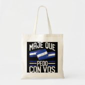 Honduras Flag Catracho Pride Maje Que Pedo Con Vo Tote Bag (Voorkant)