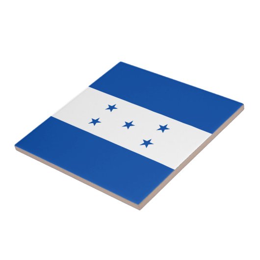 Honduras Flag Ceramic Tile Tegeltje (Zijkant)