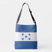 Honduras Flag Crossbody Tas (Achterkant)