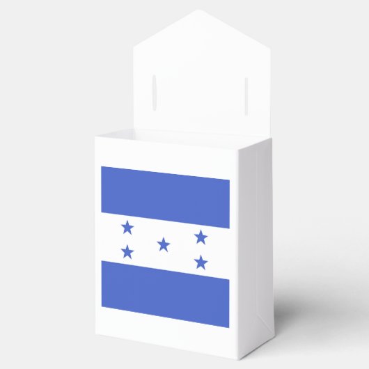 Honduras Flag Emblem Bedankdoosjes (Geopend)
