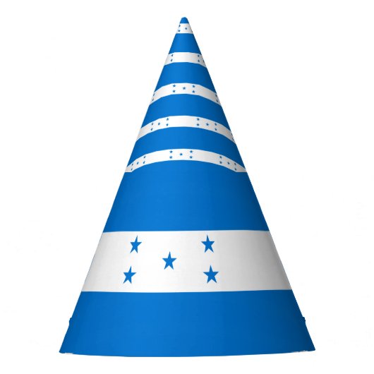 Honduras Flag Feesthoedjes (Voorkant)