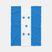 Honduras Flag Fleece Deken (Voorkant)