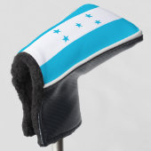 Honduras Flag Golfheadcover (3/4 voorkant)