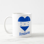Honduras Flag Heart Koffiemok (Links)