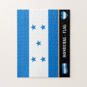 Honduras Flag & Honduras Land/Honduras Legpuzzel (Verticaal)