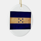 Honduras Flag Keramisch Ornament (Rechts)