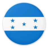 Honduras Flag Keramische Knop (Voorkant)