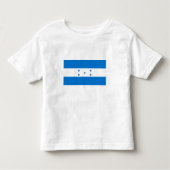 Honduras Flag Kinder Shirts (Voorkant)