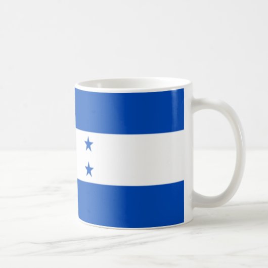 Honduras Flag Koffiemok (Rechts)