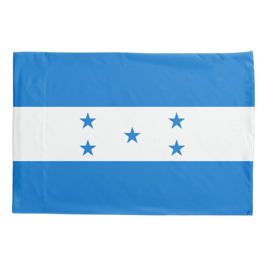 Honduras Flag Kussensloop (Achterkant)