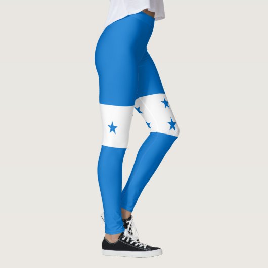 Honduras Flag Leggings (Rechts)