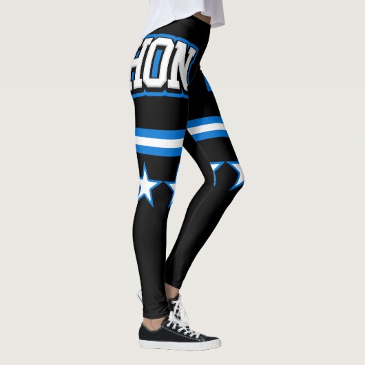 Honduras Flag Leggings (Rechts)