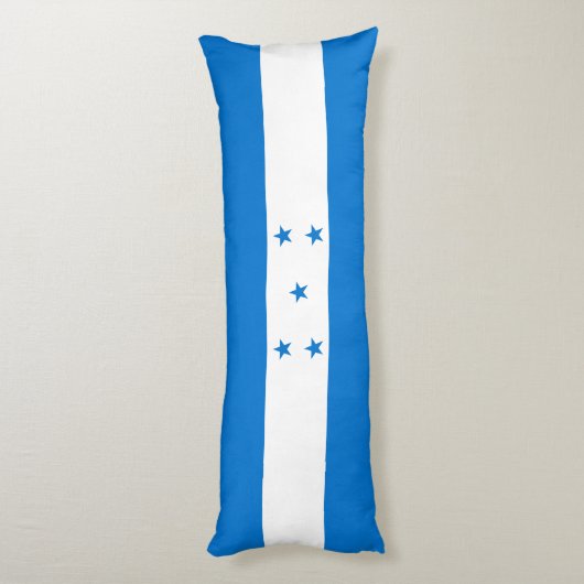 Honduras Flag Lichaamskussen (Achterkant (Verticaal))