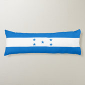 Honduras Flag Lichaamskussen (Voorkant)