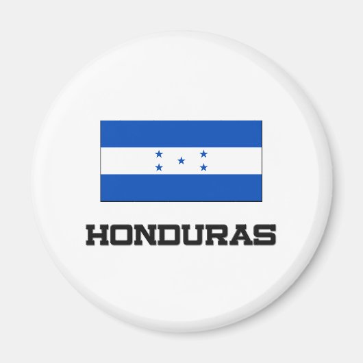 Honduras Flag Magneet (Voorkant)