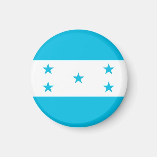 Honduras Flag Magneet (Voorkant)
